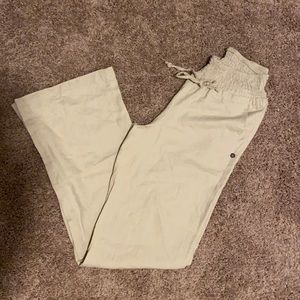 Flared Khaki Lounge Pants